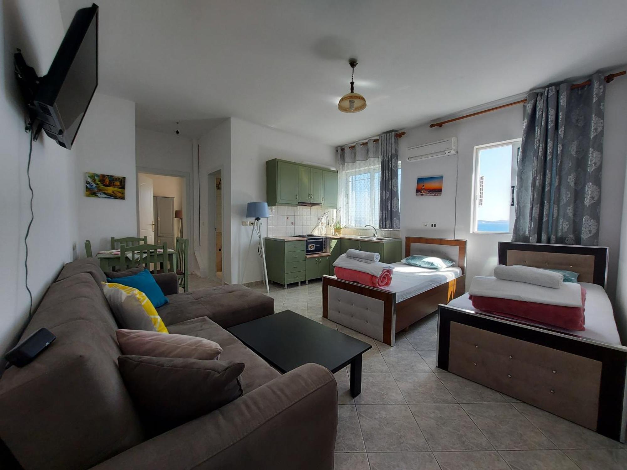 Vila Stupende Apartamento Sarandë Quarto foto